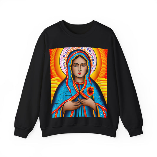 Unisex Heavy Blend™ Crewneck Sweatshirt Virgin Mary
